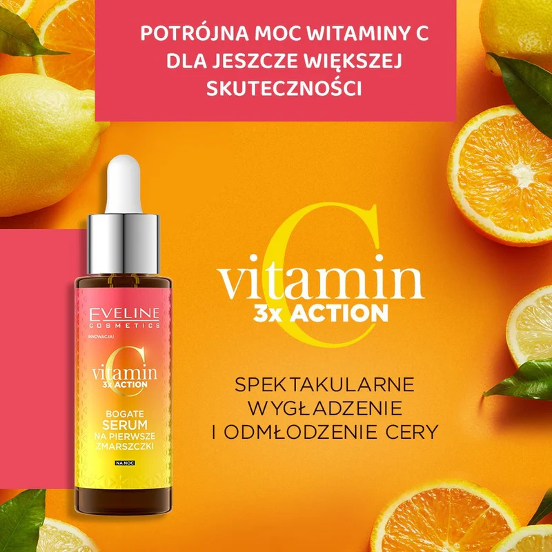 serum z witaminą C na nierówny koloryt
