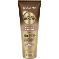 balsam brązujący do jasnej skóry bez smug