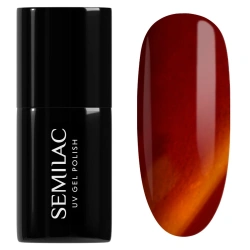 Miodowy lakier Semilac Jelly Honey do amber i syrup nails