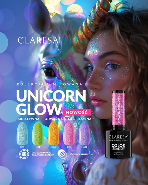opalizujący lakier hybrydowy wielowymiarowy manicure