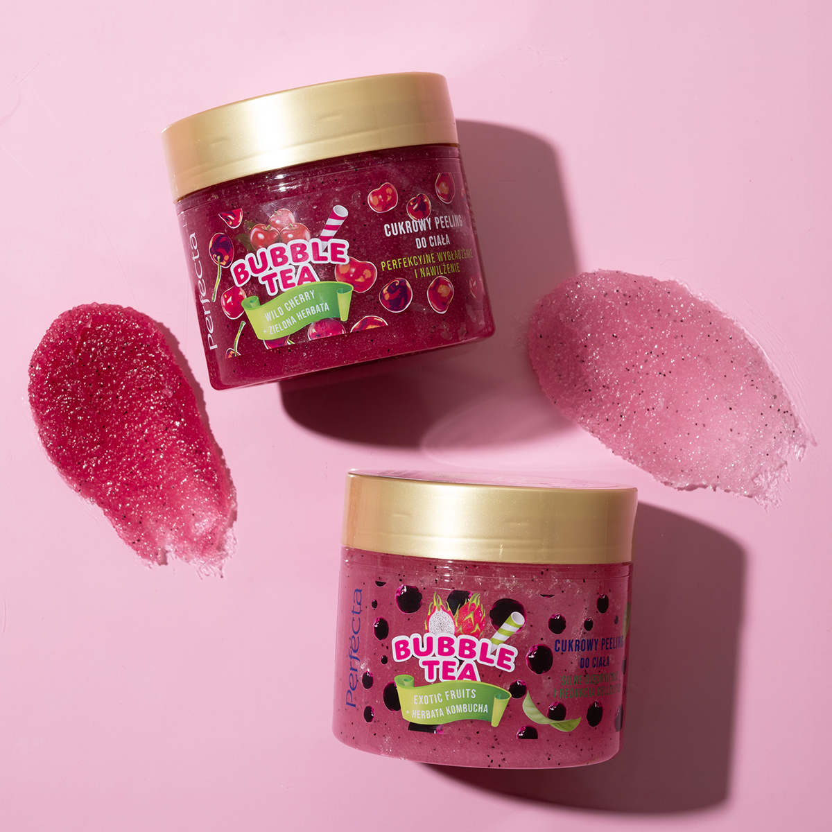 peeling do ciała z herbatą kombucha