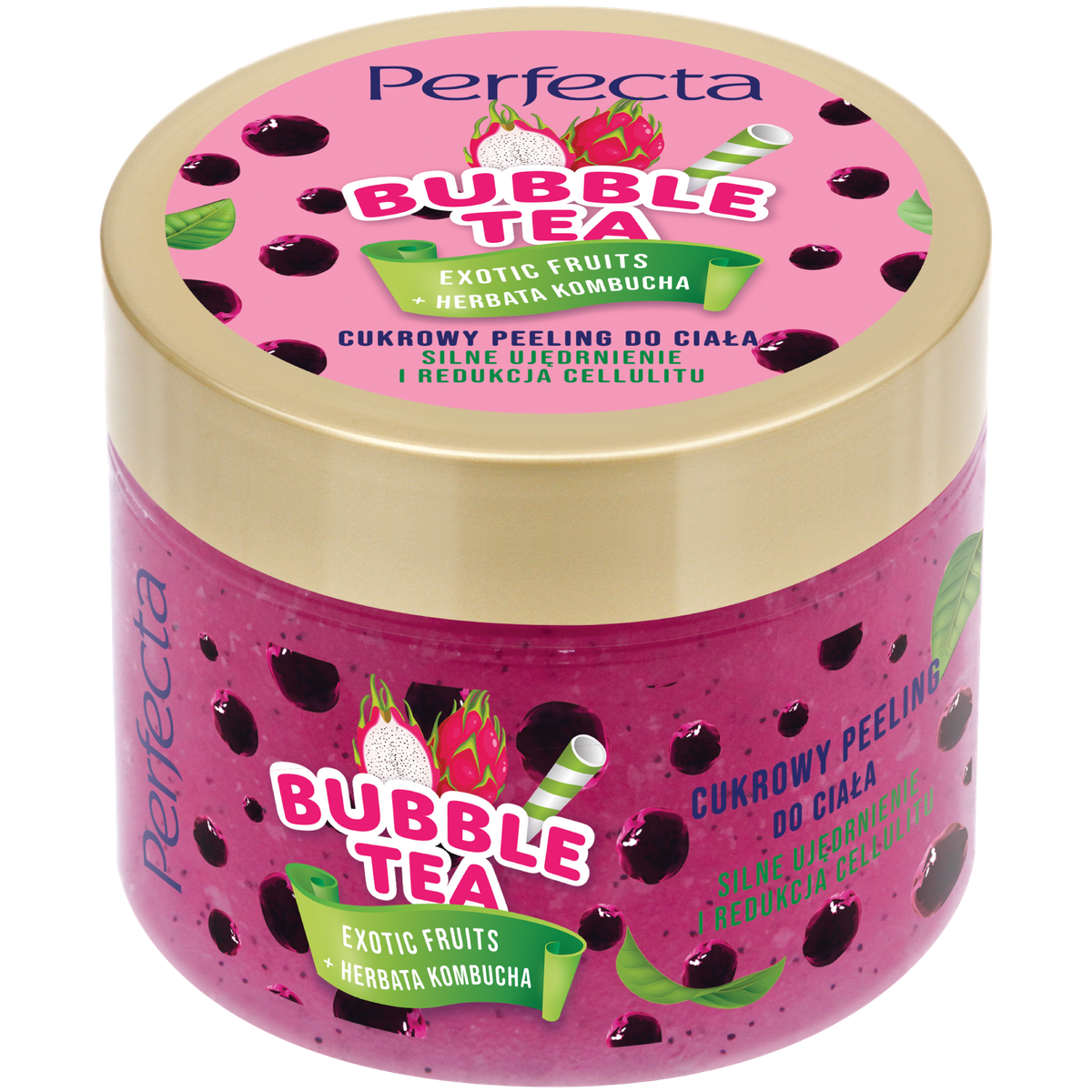 cukrowy peeling do ciała Perfecta Bubble Tea