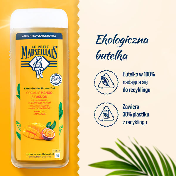 nawilżający żel pod prysznic Le Petit Marseillais