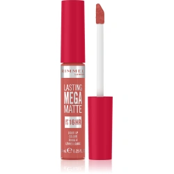 Długotrwała matowa pomadka w płynie Rimmel Lasting Mega Matte 600 Coral Sass