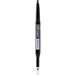 Dwustronna kredka do brwi Maybelline Express Brow Satin Duo 04 Dark Brown