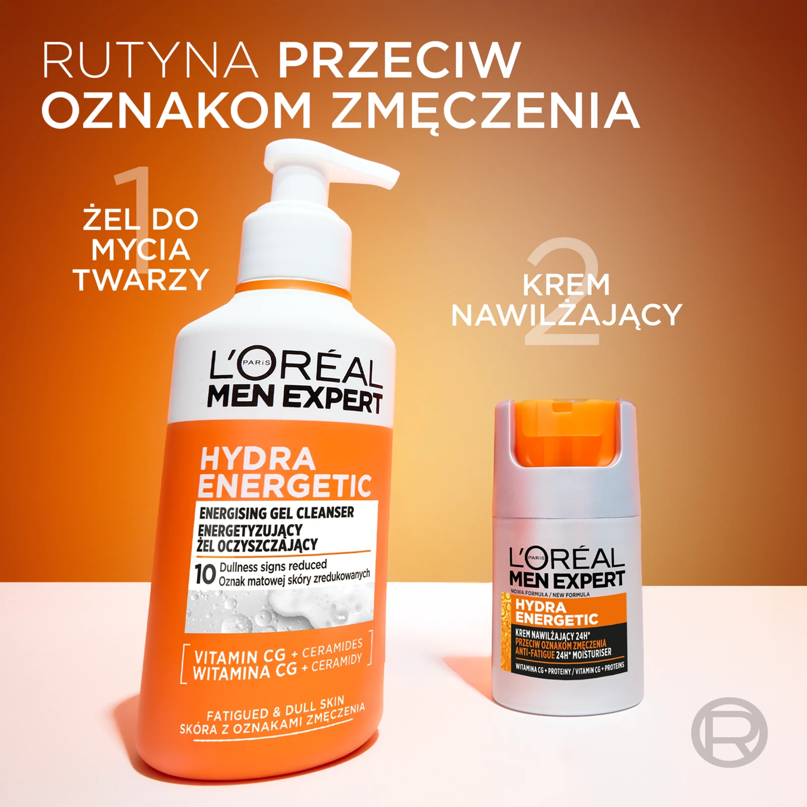 Loreal Men Expert Hydra Energetic żel do mycia twarzy