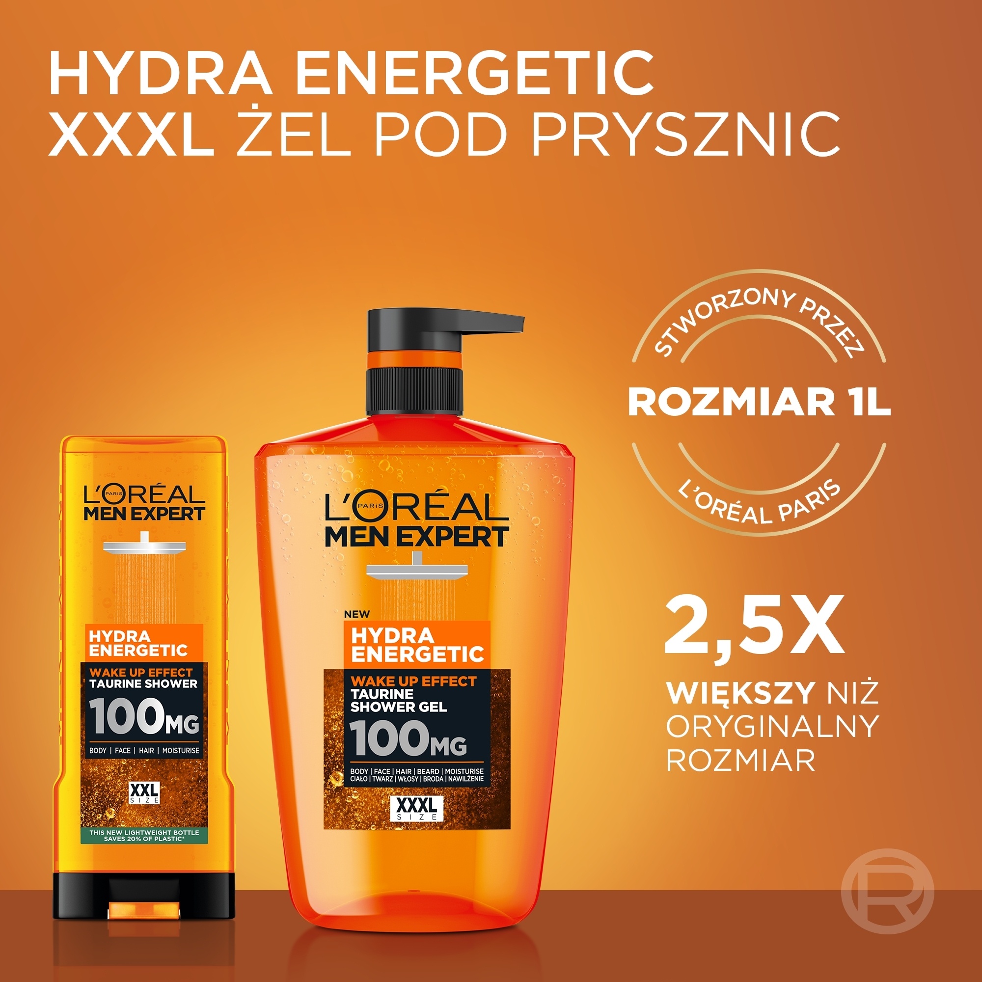 żel pod prysznic dla aktywnych mężczyzn