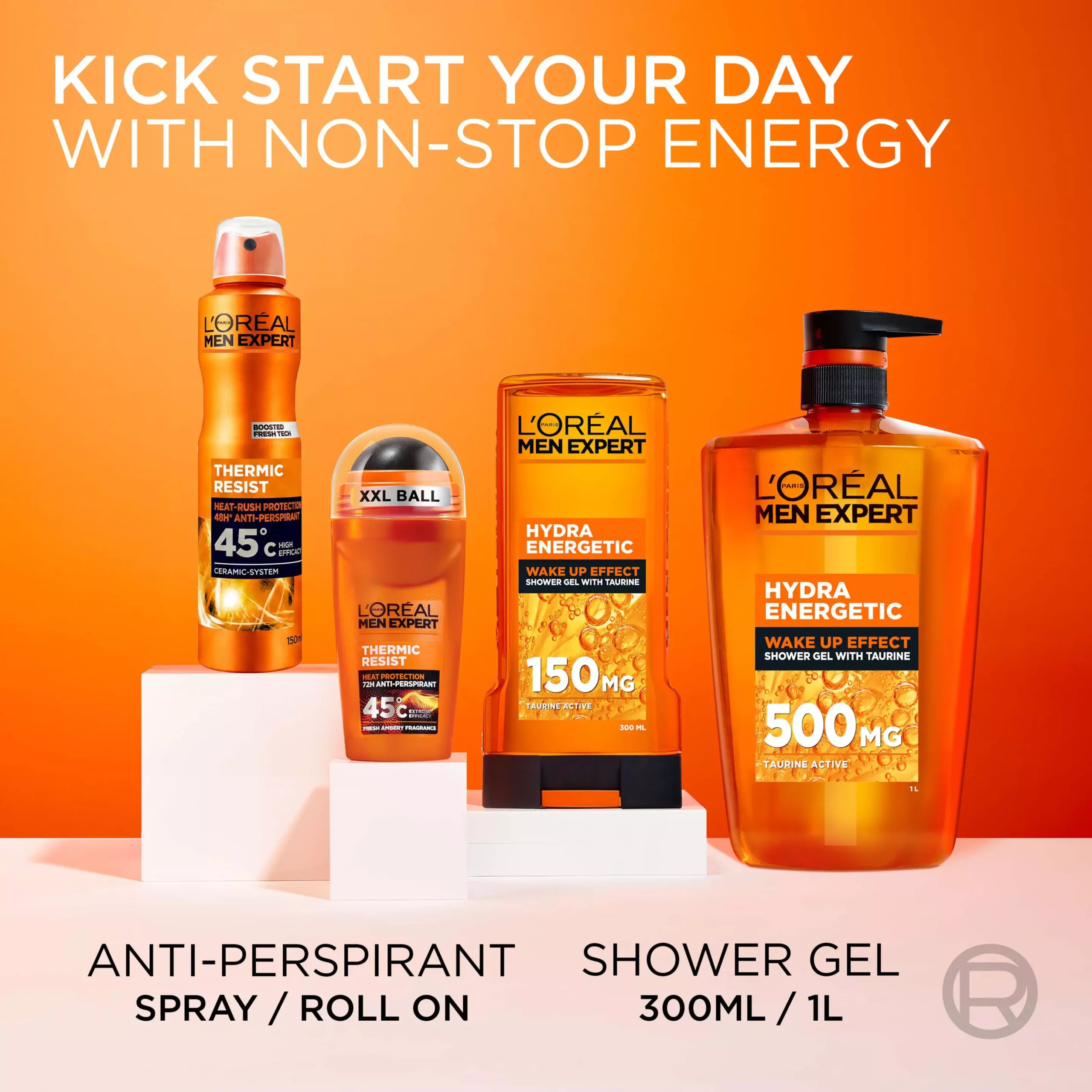 Loreal Hydra Energetic żel pod prysznic dla aktywnych