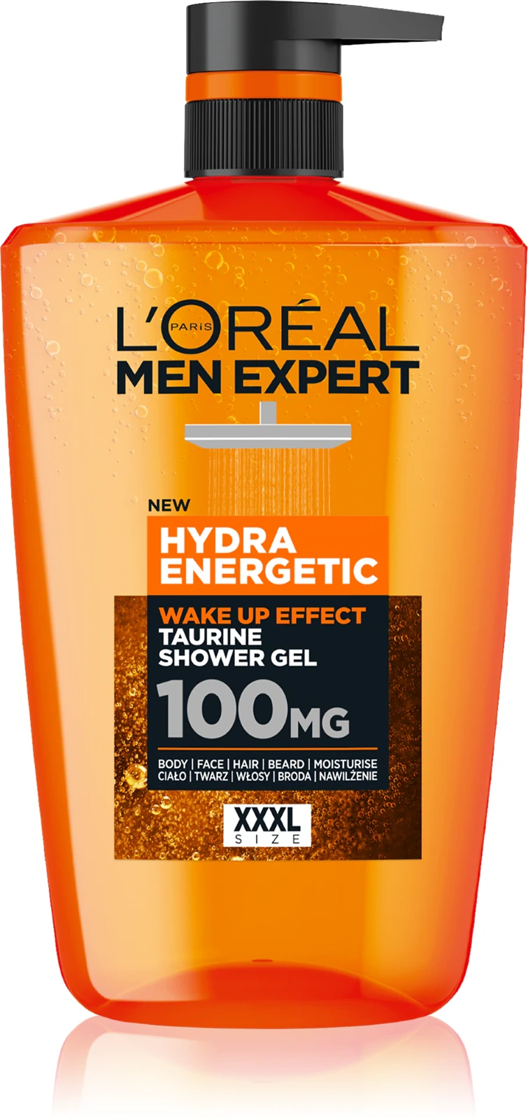 żel pod prysznic Loreal Hydra Energetic z tauryną