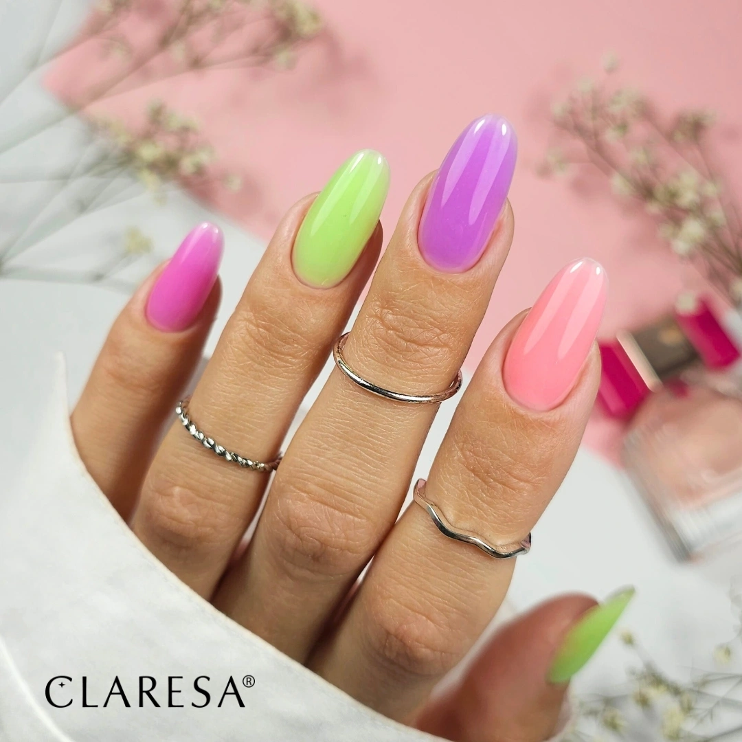 Claresa Brush Easy Gel Violet żel budujący w butelce