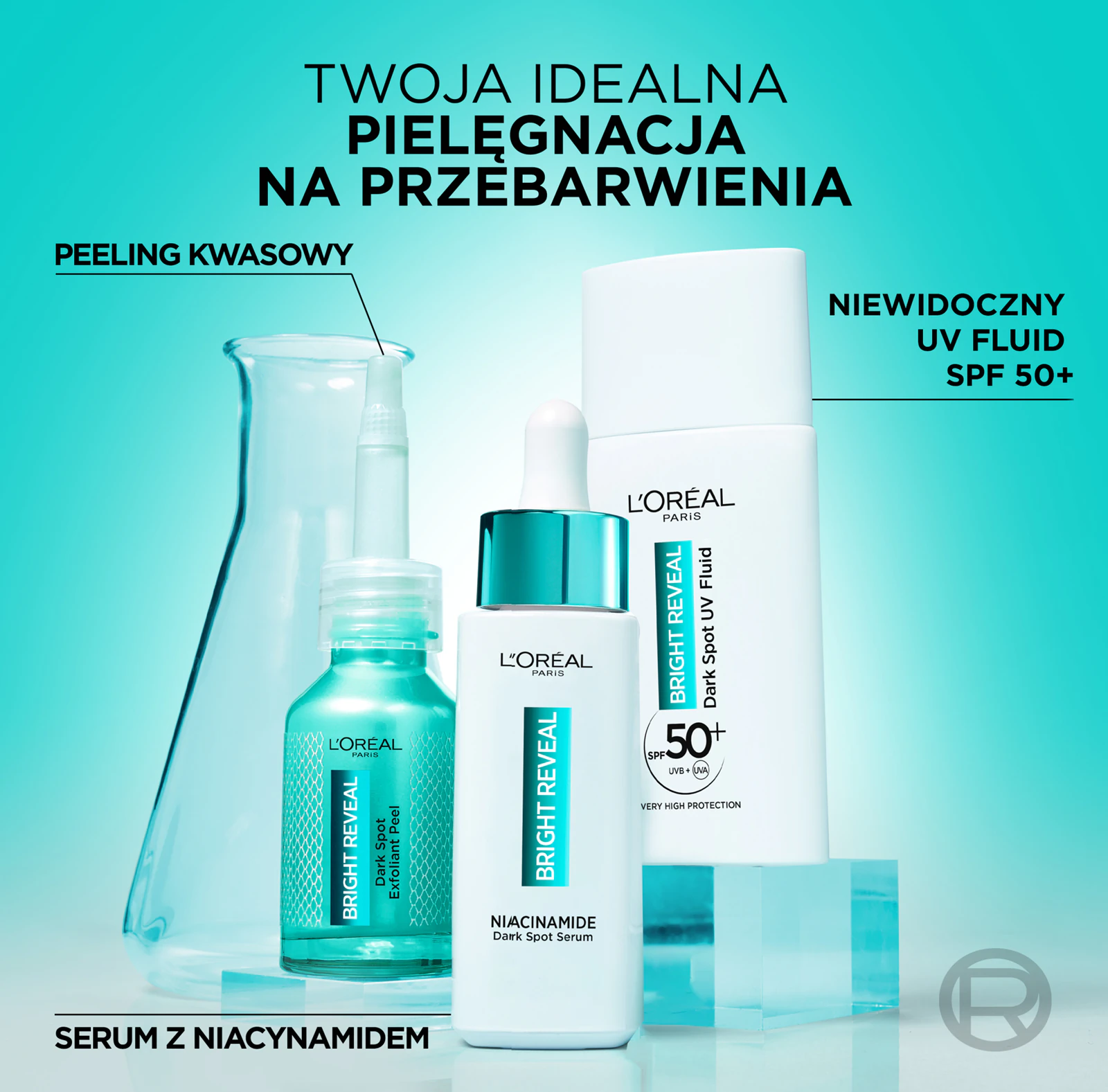 filtr SPF 50 do cery z plamami pigmentacyjnymi