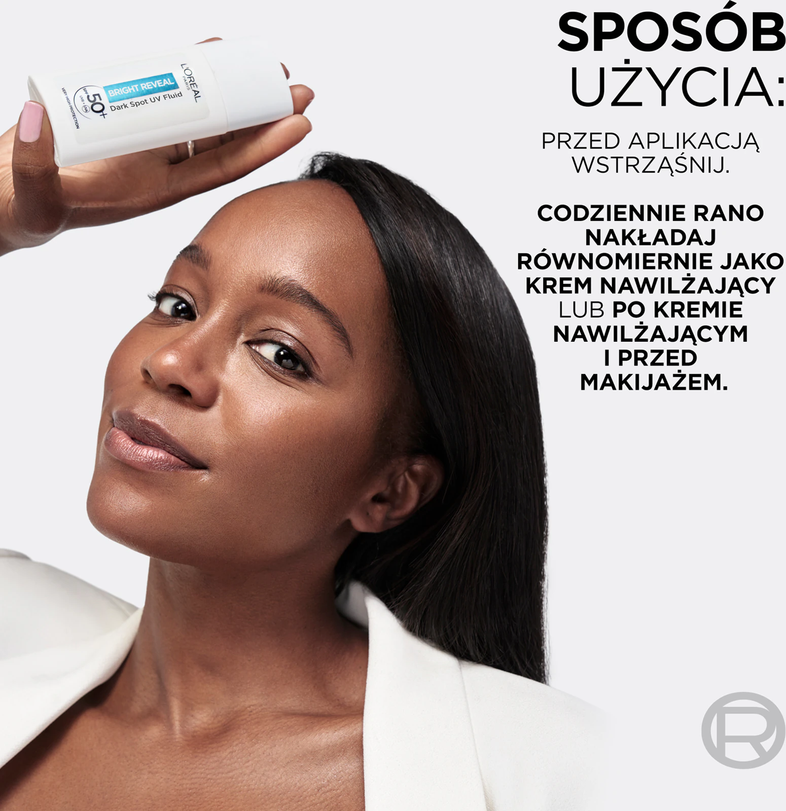 fluid SPF 50 na przebarwienia pod makijaż
