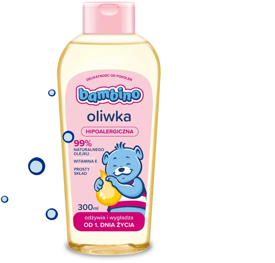 oliwka Bambino z witaminami E+F dla niemowląt