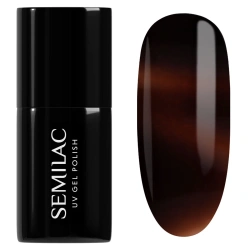 Lakier Semilac Jelly Cola do glazed look i stylizacji Y2K