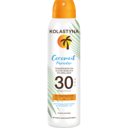kokosowa mgiełka SPF30 z efektem chłodzenia