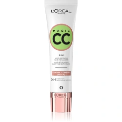 Krem CC na zaczerwienienia z zielonymi pigmentami Loreal Magic CC