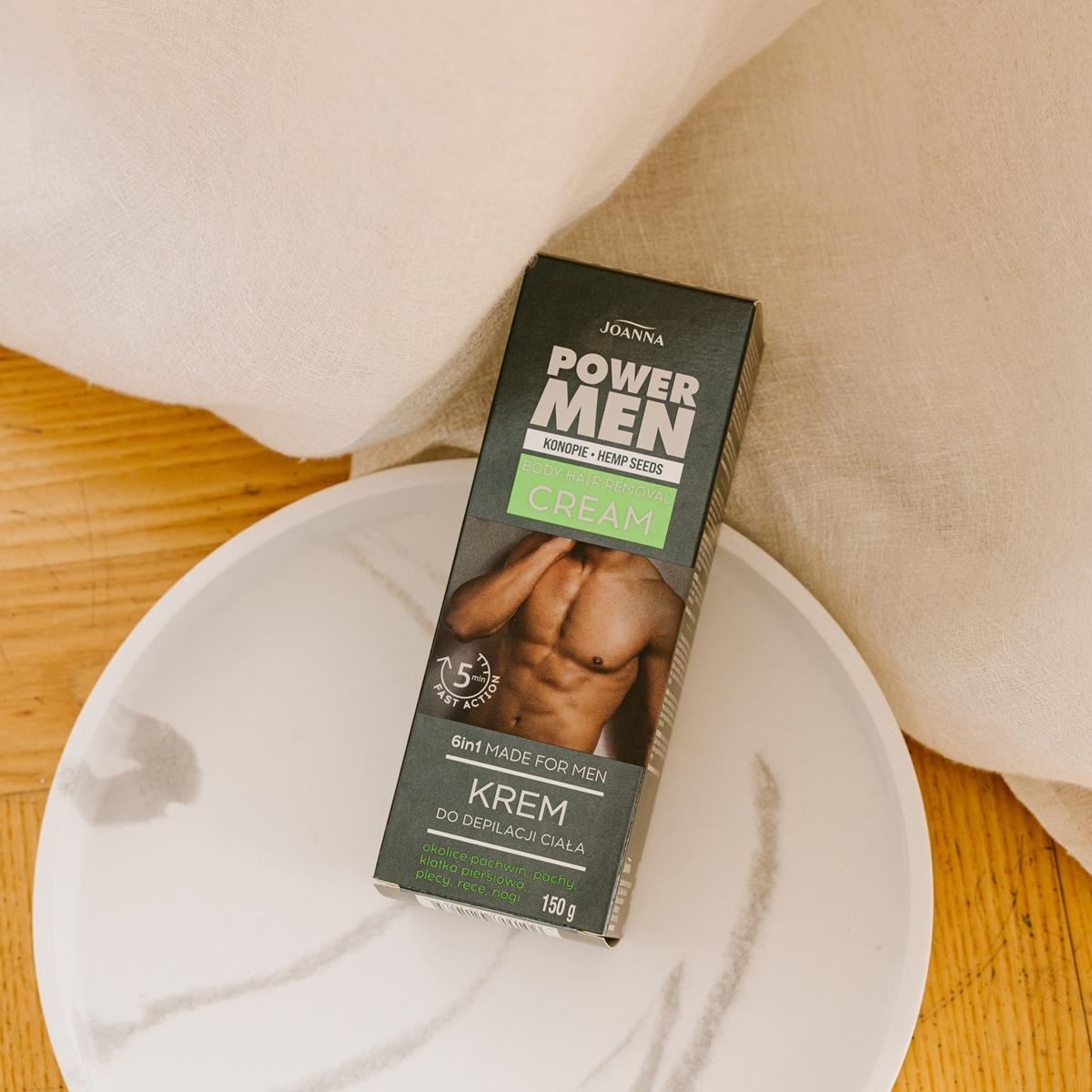 Joanna Power Men krem do depilacji dla mężczyzn