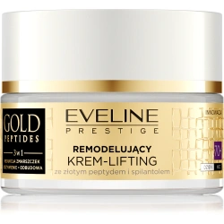 krem liftingujący 70+ na owal twarzy Eveline Gold Peptides