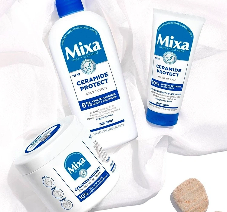 Krem ochronny z ceramidami do suchej skóry dłoni Mixa Ceramide Protect - obrazek 2