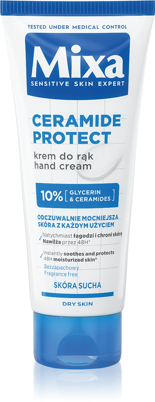 krem do suchych rąk z ceramidami Mixa