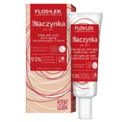 krem pod oczy na cienie do cery naczynkowej Floslek Stop Naczynka