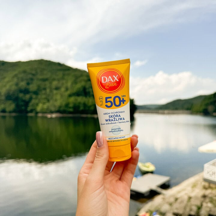 wodoodporny krem SPF 50 na plażę