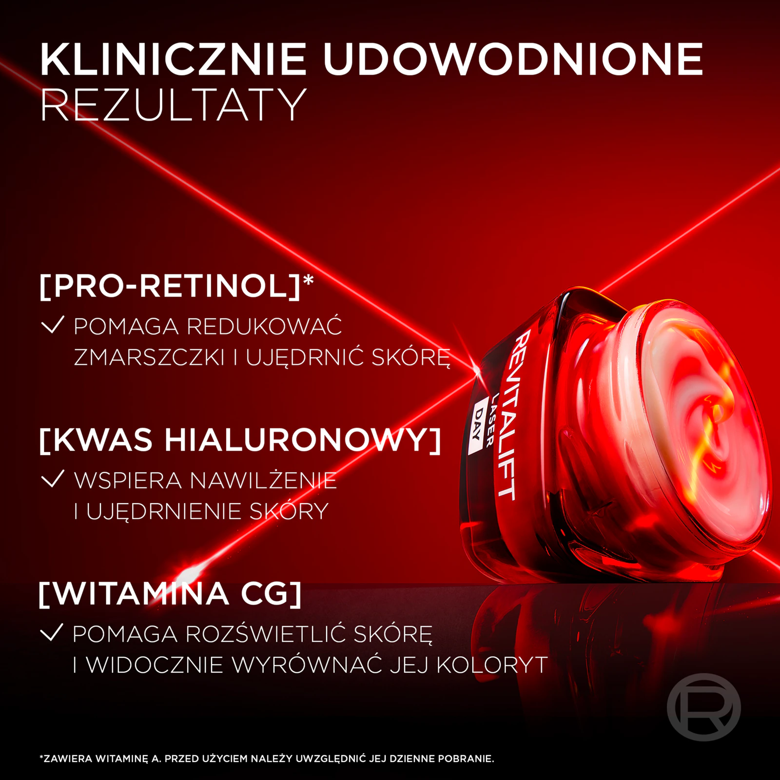 Loreal Revitalift Laser krem przeciwzmarszczkowy na dzień