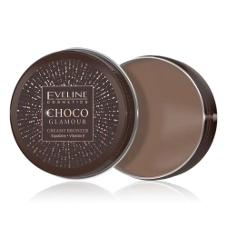 Kremowy bronzer do konturowania twarzy Eveline Choco Glamour 02