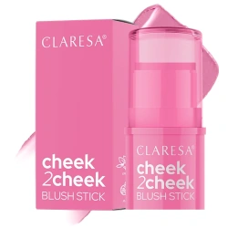 Kremowy róż do policzków w sztyfcie Claresa Cheek2Cheek 01 Candy Pink