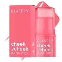 Kremowy róż do policzków w sztyfcie Claresa Cheek2Cheek 02 Neon Coral