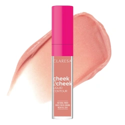 Kremowy róż w płynie do policzków Claresa Cheek2Cheek 01 Tea Rose