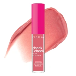 Kremowy róż w płynie do policzków Claresa Cheek2Cheek 02 Sweet Shake