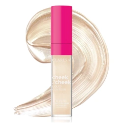 Kremowy rozświetlacz w płynie Claresa Cheek2Cheek 01 Crystal Light