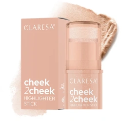 Kremowy rozświetlacz w sztyfcie Claresa Cheek2Cheek 01 Pearl Shine