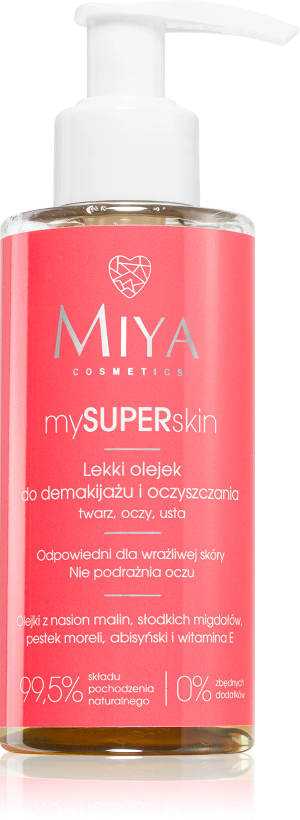 olejek Miya mySUPERskin do zmywania makijażu i SPF
