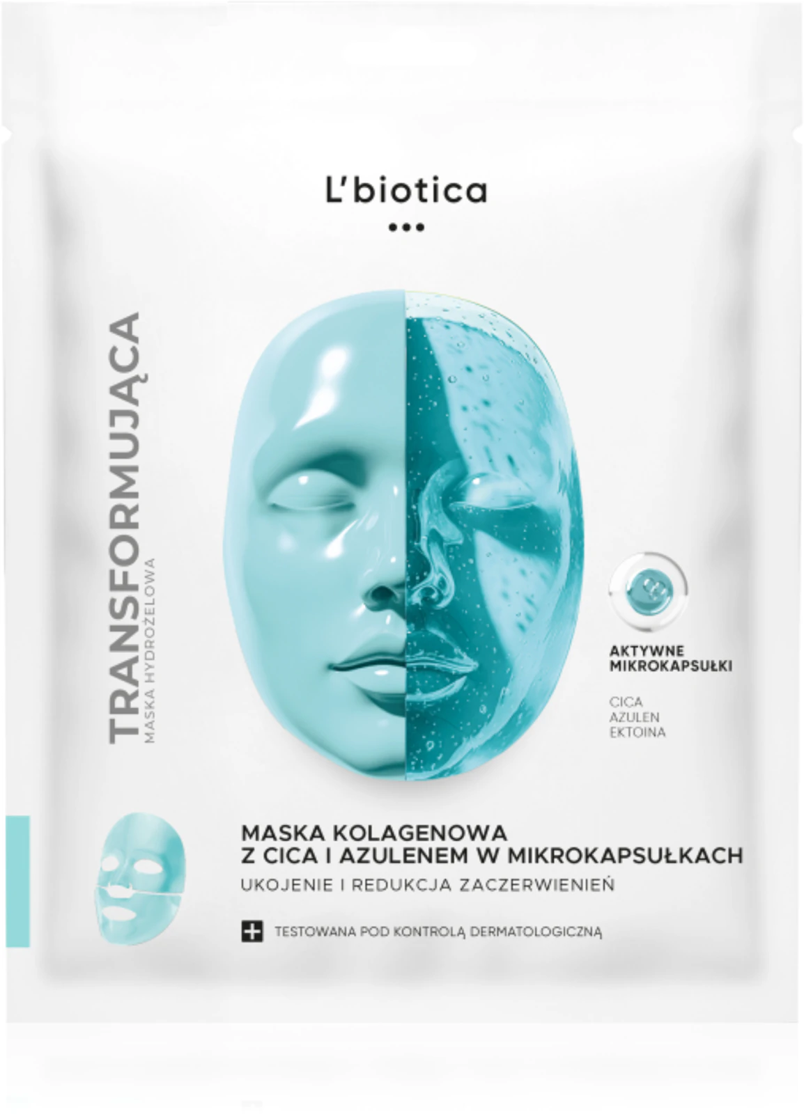 maska z CICA na zaczerwienienia L’Biotica