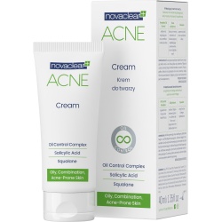 matujący krem z kwasem salicylowym do cery trądzikowej Novaclear Acne