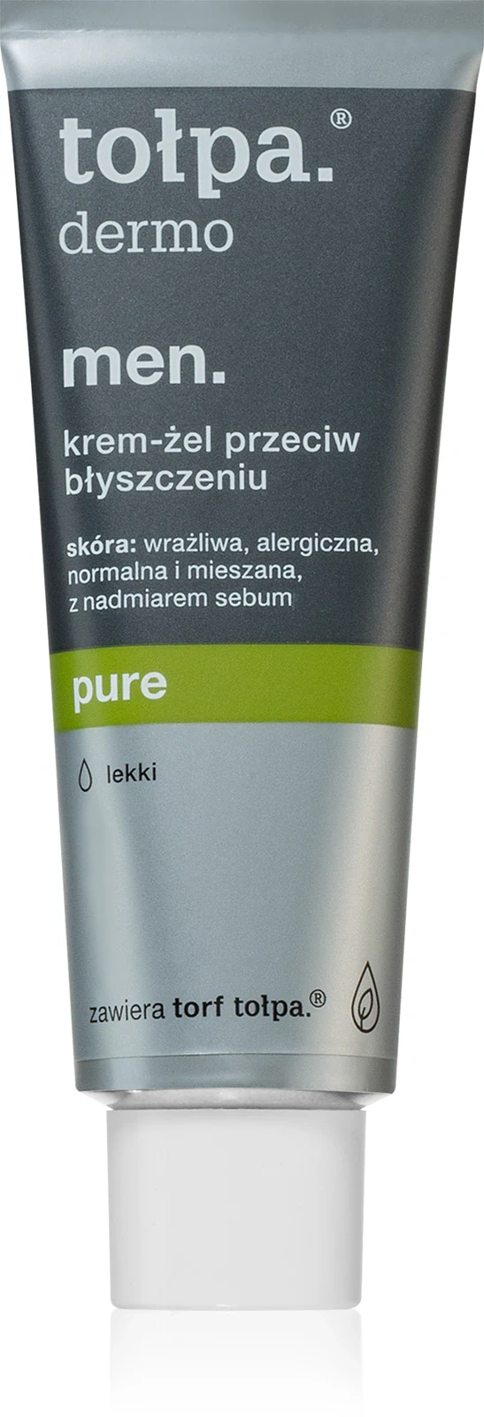 krem-żel do twarzy Tołpa Men na sebum i zaskórniki