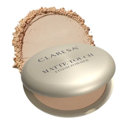 Matujący puder prasowany bez talku Claresa Matte Touch Finish Powder 02