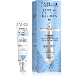serum pod oczy z kofeiną na cienie i zmarszczki Eveline Super Needles