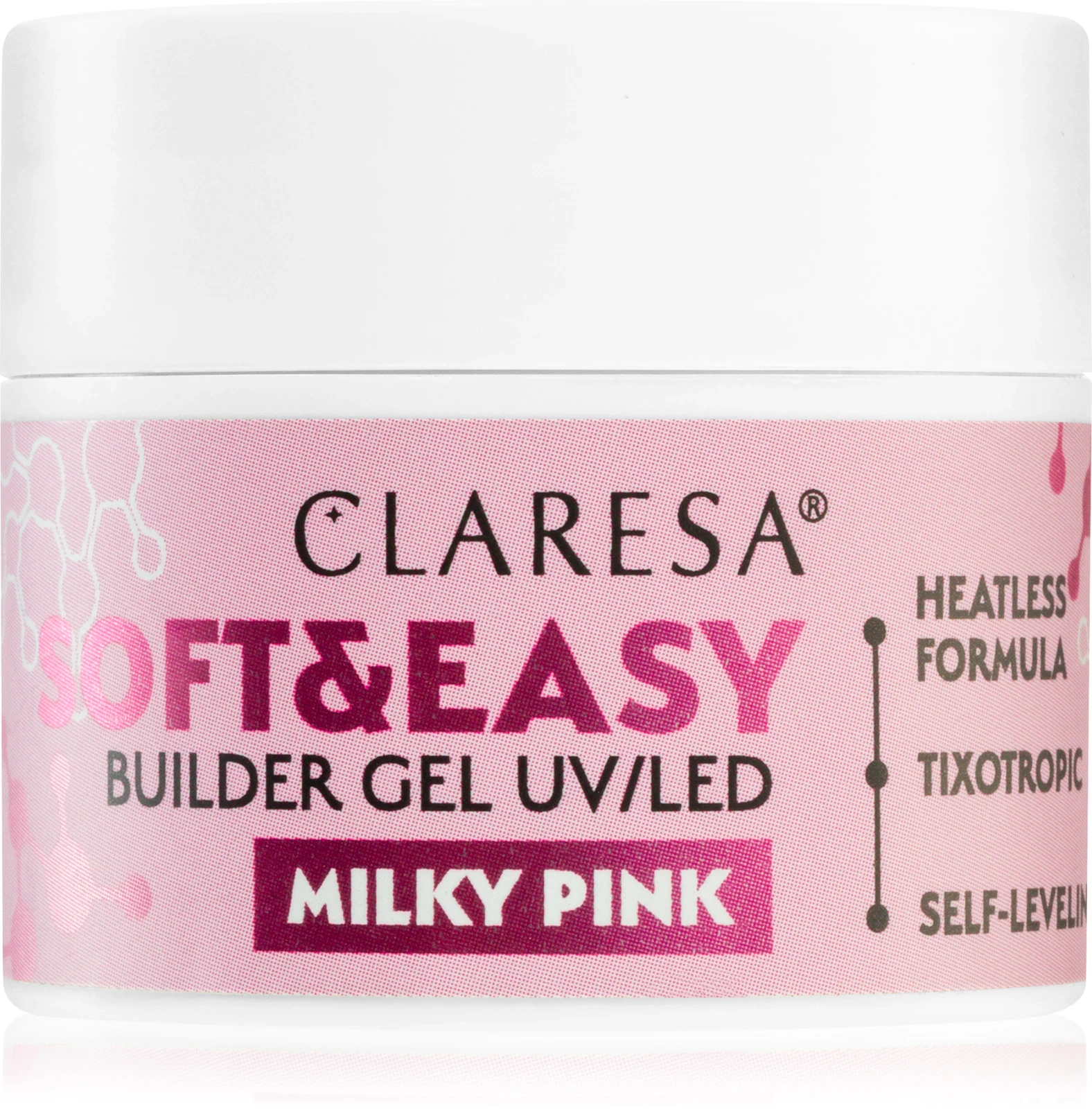 żel budujący Milky Pink french i baby boomer