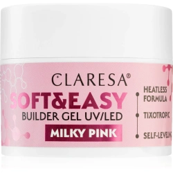Mlecznoróżowy żel budujący Claresa Soft & Easy french baby boomer