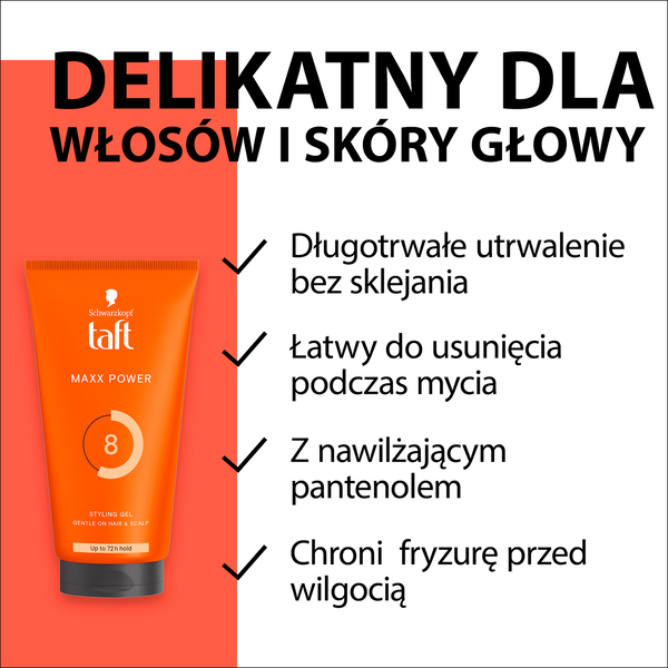 żel do włosów bez sklejania