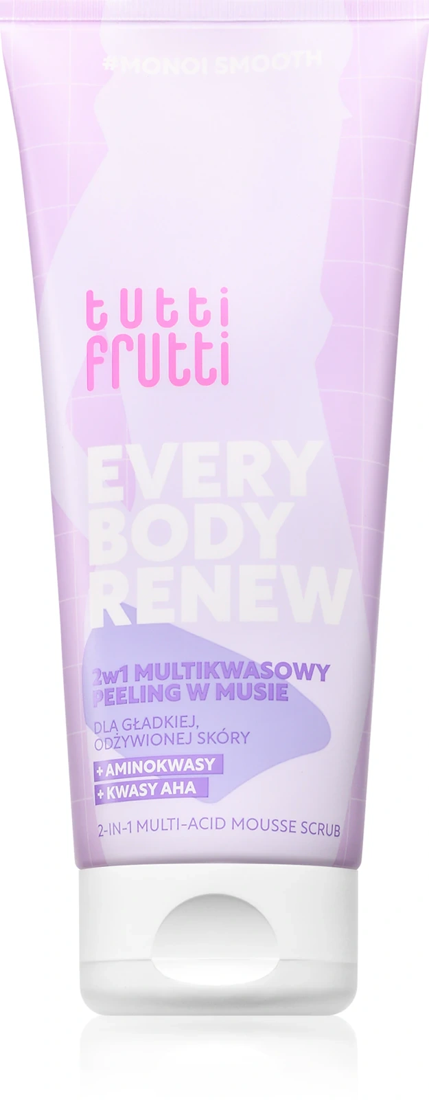 peeling w musie z kwasami AHA Tutti Frutti