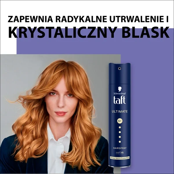 Nabłyszczający lakier do włosów Taft Ultimate - obrazek 5