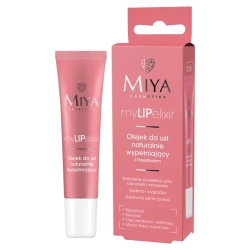 olejek do ust z różowym połyskiem Miya myLIPelixir Rose