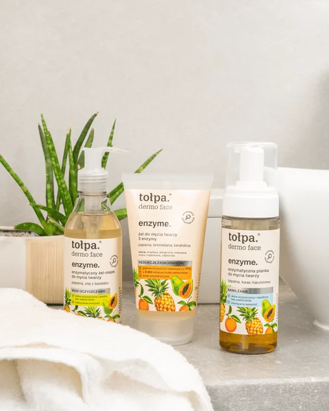 Tołpa Dermo Face Enzyme pianka do mycia twarzy z papainą