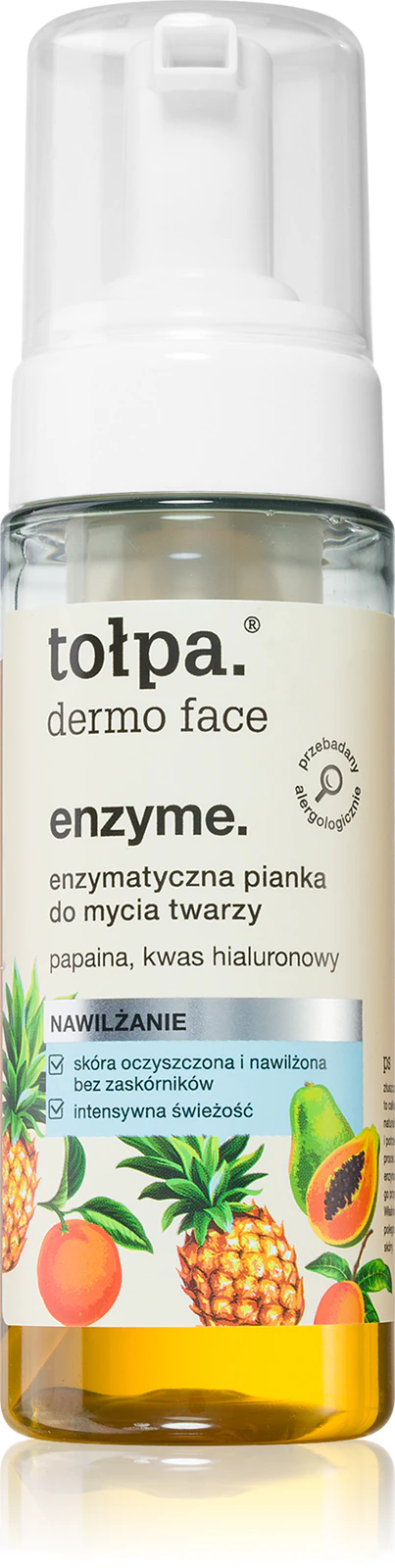 pianka do mycia twarzy na niedoskonałości Tołpa Dermo Face Enzyme