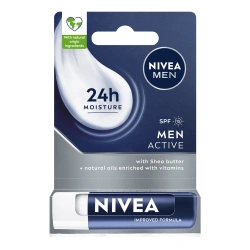 pomadka Nivea Men na suche i spierzchnięte usta
