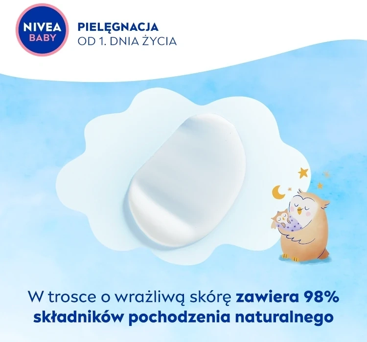 nawilżające mleczko dla dzieci od 1 dnia życia